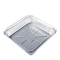 Square Microwave Tin Foil Containers/Food Aluminium Foil Containers