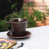 Custom print porcelain tea cups with saucer ceramic coffee tea cups 260ml