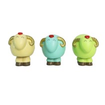 Custom resin cartoon sheep bobble head for decoration