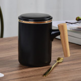 stock ceramic mug cups and mugs coffee coffee cup  with tea infuser