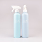 aluminium bottle Hot Popular Heat transfer printing 400ml 500ml 650ml cosmetic 28410 aluminum bottle with trigger sprayer