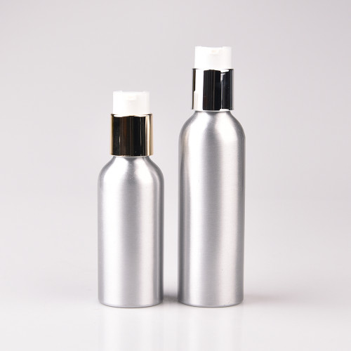 metal mini 50ml bottle aluminum with pump shampoo  32 oz rose colored aluminum pump bottle