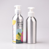 aluminium bottle Customized 9 color printing 1000ml metal aluminum 25oz aluminum bottle with sprayer