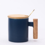 High quality ceramic coffee cup custom plain white porcelain coffee mugs 14oz 420ml