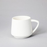 Food grade 400ml porcelain cold and hot coffee cup Handgrip Ceramic coffee mug