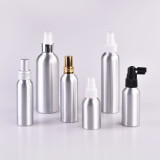 wholesale 100ml aluminum bottle atomizer 1.5 oz aluminum bottles
