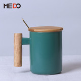Custom logo big capacity ball shape ceramic coffee mugs factory wholesale two tone porcelain mug