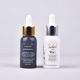 logo 50ml 100ml bottle aluminium with glass dropper 15ml aluminum bottle silver for essential oil