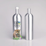 aluminium bottle High Quality Screen printing  300ml 450ml aluminum on sale aluminium empty oil water bottles