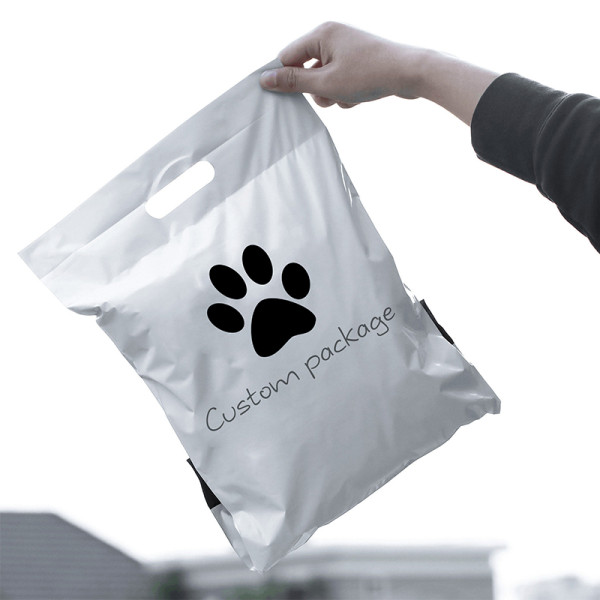10x13 mailing customized poly  mailers for protection shoes and clothing plastic bags with handles