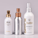 aluminium bottles Customized Available printing 400ml 500ml 650ml garden dedicated aluminum cosmetic bottle