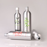 wine aluminum bottle empty 750ml metal aluminum 350ml aluminum wine bottle with pp neck