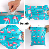 Custom Logo Printed Tear Proof Three Layers Plastic Mailing Waterproof Shipping Postal Bags Flamingo Designer Poly Mailer