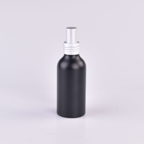 logo 50ml 100ml bottle aluminium with fine mist spray 0.25l aluminum bottle