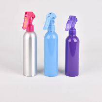 bottle aluminium Hot Selling hair care custom size 100% aluminum 24oz aluminum bottle with trigger sprayer