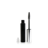 Custom logo 3ml empty portable silver eyelash extension container bottle plastic fiber lash mascara wand tube