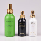 aluminium bottle High Quality Screen printing  10ml 60ml 80ml aluminum perfume bottle aluminum with fine mist spray