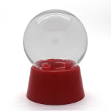Custom plastic snowglobe empty snow globe wholesale snow globes