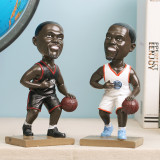 Custom resin Nba Bobble Head Basketball Home Decor Figurine