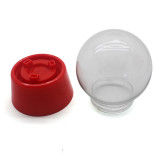 Custom plastic snowglobe empty snow globe wholesale snow globes
