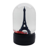 Eiffel tower souvenir large snow globe paris