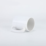 15oz simple heat transfer white coffee mugs custom printing cup
