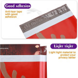 10 x 13 inch Custom Design Christmas Self-adhesive Shipping Bags Santa Design Poly Mailers