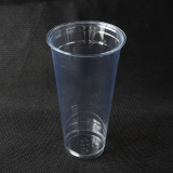 Wholesale Food Grade PP Disposable Plastic Cups Custom logo printing plastic cups for bubble tea/milk tea/coffee/juice