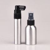 customization colorful Polishing 200ml 250ml aluminum 80ml aluminum hair spray bottle  with fine mist spray