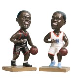 Custom resin Nba Bobble Head Basketball Home Decor Figurine