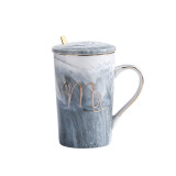 Custom marble ceramic coffee cup private label print ceramic mug