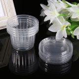 food takeaway salad dressing 2oz PP plastic disposable clear cups sauce container plastic with portion lids
