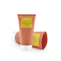 Custom 100 200 250 ml empty cylinder face cleanser skincare cream containers packaging shower gel tubes squeeze bottle