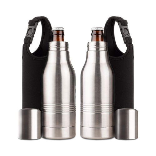 12oz Double Wall Stainless Steel Beer Can Cooler Vacuum Beer Bottle Insulator
