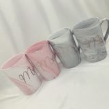 Custom marble ceramic coffee cup private label print ceramic mug