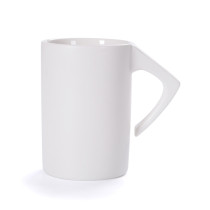 380ml/13oz ceramic coffee cup custom plain white porcelain mugs