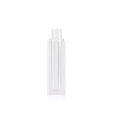 Custom 4ml 5ml 6ml 7ml mini transparent square slim lip gloss container wand tube empty lipgloss tube with brush