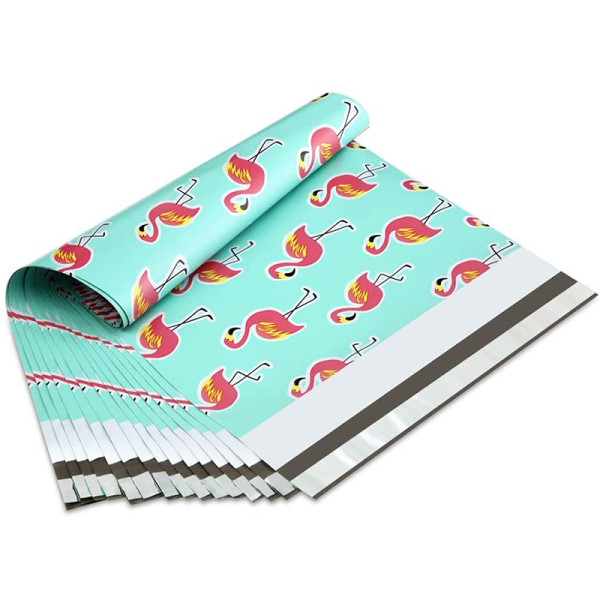 Customized Printed Logo Design Colored Poly Plastic Mailers Envelope Mailing Packaging Shipping Bags
