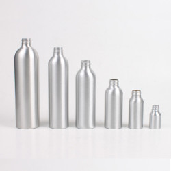 aluminium bottle Customized 9 color printing 1000ml metal aluminum 330ml reusable aluminium bottle with sprayer