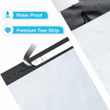 Wholesale Eco Friendly Tear Proof Custom mailing bag wholesale recycled mailers white poly courier bag