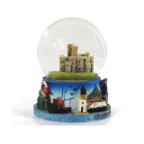 Resin building material castle canada souvenir gift crystal ball snow globe