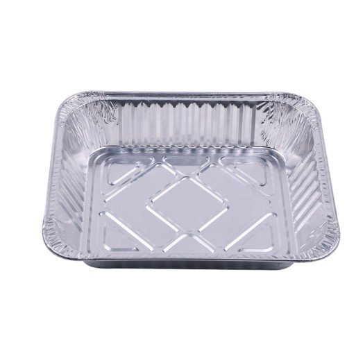 3500ml 1.5Lb Aluminum Foil Containers Barbecue Foil Trays For Food Packing