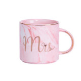 Custom marble ceramic coffee cup private label print ceramic mug