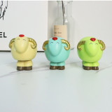 Custom resin cartoon sheep bobble head for decoration
