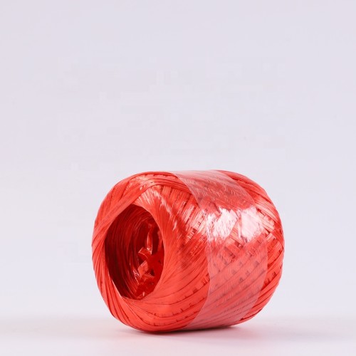linyi supplier price uv colorful packing pp raffia ball