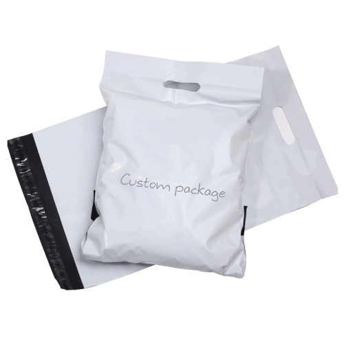 10x13 mailing customized poly  mailers for protection shoes and clothing plastic bags with handles