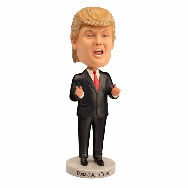 Hot sale dashboard trump resin bobble head