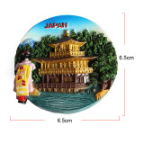 Personalized refrigerator magnets for Japan travel souvenirs