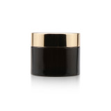 China 15g 50g empty mini  cobalt blue face cream container round cosmetic petg plastic jars with screw top lids