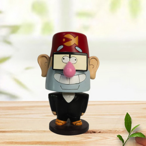 Custom resin feature cartoon personalized bobble head